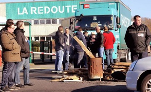 Le site industriel de La Redoute à Wattrelos, dans le nord de la France, le 3 février 2014
