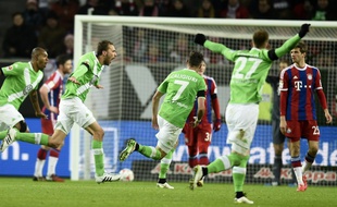 Le Bayern Munich a lourdement perdu contre Wolsburg (4-1) lors de la 18e journée de Bundesliga, le 30 janvier 2015.