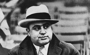 Al Capone, illustration.