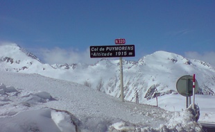 Le sommet du col du Puymorens, qui relie l'Ariège aux Pyrénées-Orientales .