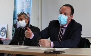 Le procureur de la République Philippe Astruc, ici le 18 novembre 2020 après une importante saisie de stupéfiants à Rennes.