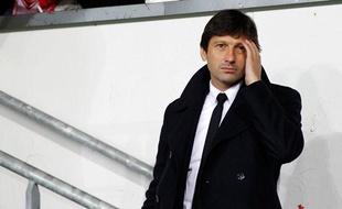 Le directeur sportif du PSG Leonardo lors du match contre Brest le 21 décembre 2012.