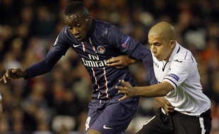 Blaise Matuidi et Sofiane Feghouli le 12 février 2013