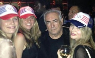 Dominique Strauss-Kahn jeudi soir au Matignon, un club du 8e arrondissement.