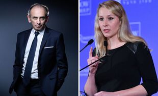Eric Zemmour et Marion Maréchal.