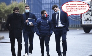 Mauricio Pochettino à son arrivée au Camp des Loges, le 1er janvier 2021.
