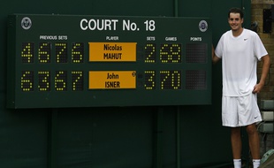 John Isner, en 2010