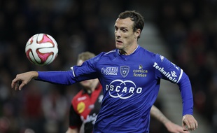 Sébastien Squillaci, ici lors d'un match à Guingamp en novembre 2014.