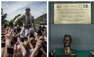 Johnny Hallyday, ou encore le footballeur Cristiano Ronaldo ont déjà eu le droit à des statues plus ou moins ressemblantes. Mais l'important c'est l'intention, non?