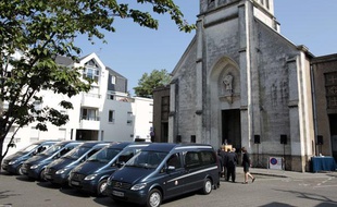 Obsèques de la famille Dupont de Ligonnès, le 28 avril 2011 à Nantes.
