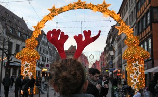 Suite à la menace terroriste qui plane en France, le marché de Noël de Strasbourg pourrait être redimensionné si la décision de le maintenir est validée le 20 novembre 2015. (Illustration)