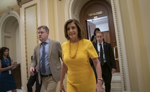 La Speaker de la Chambre et cheffe des démocrates aux Congrès, Nancy Pelosi, le 17 décembre 2019.