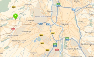 La commune de Pibrac, dans la Haute-Garonne.