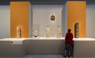 Le tag «Fuck the LOSC» avait été inscrit sur une statuette de l'exposition «D'or et d'ivoire» au musée du Louvre-Lens.