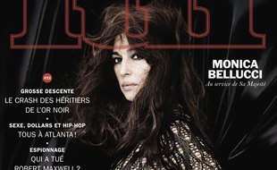 Monica Belluci en Une de «Lui»