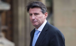 Sebastian Coe à son arrivée au Parlement Britannique le 2 décembre 2015.