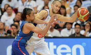 Kim Tillie lors du match entre la France et les Philippines le 5 juillet 2016.