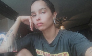 L'actrice Zoë Kravitz