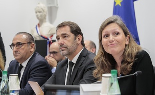 Christophe Castaner, Laurent Lunez, Yael Braun-Pivet.