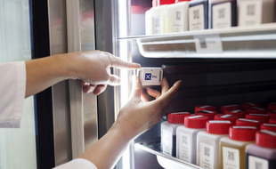 Les boîtiers autonomes permettent de contrôler en continue la température des vaccins.