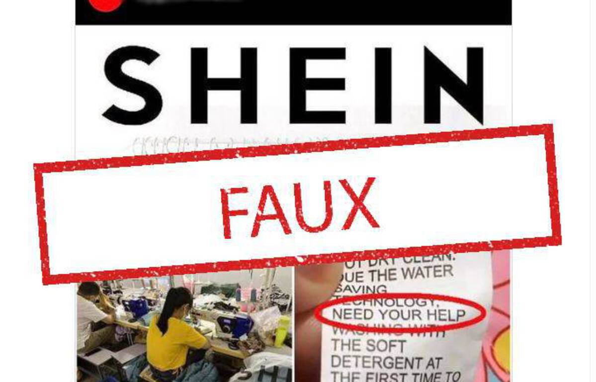 ¿Pedir ayuda con las etiquetas de ropa de Shein?