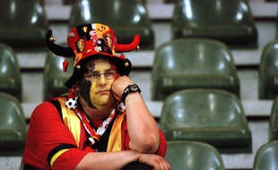 Un supporter belge, illustration.