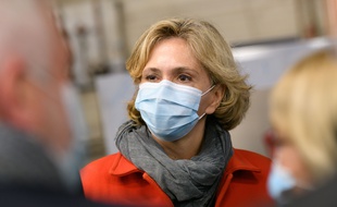 Valérie Pécresse le 14 mai à Nemours.