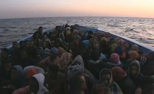 Capture d'écran du reportage «Clandestins: ils traversent l'enfer pour venir vivre en France», diffusé dans «Zone interdite» sur M6.