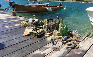 Une famille d'Annecy lance un mouvement écolo et citoyen pour vider le lac de ses déchets.