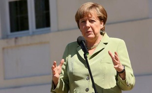 La chancelière allemande Angela Merkel le 4 juin 2015 à Berlin