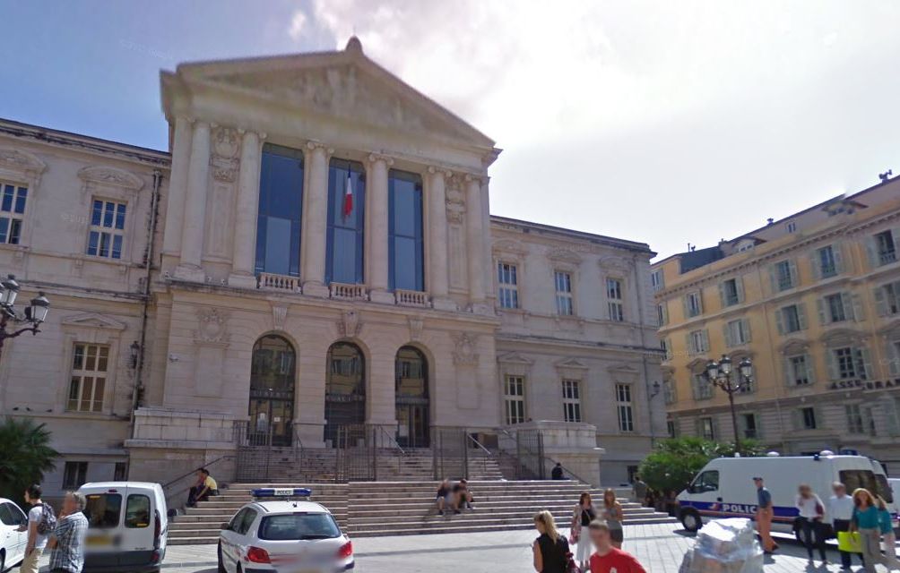 Le palais de justice de Nice (Illustration)