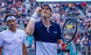 Andy Murray au tournoi du Queen's