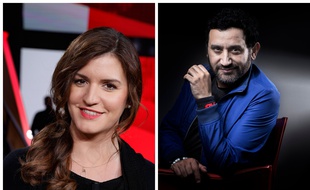 La secrétaire d'Etat Marlène Schiappa et le présentateur Cyril Hanouna ont présenté un grand débat en direct sur C8. Photomontage.