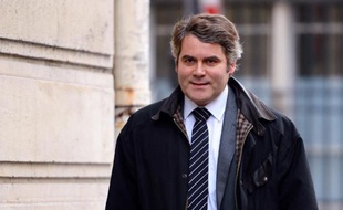 L'ancien conseiller en communication de Nicolas Sarkozy, Franck Louvrier, le 15 octobre 2012 à Paris