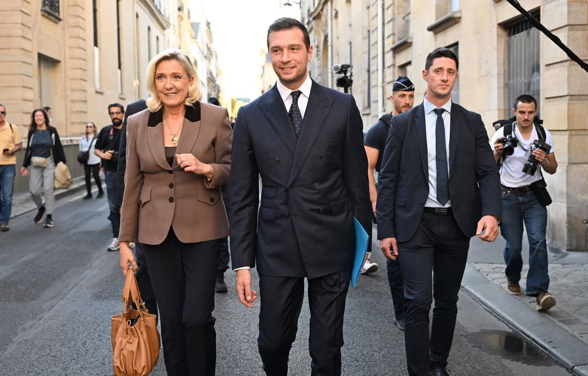 Election présidentielle : Un sondage place Le Pen ou Bardella largement en tête du premier tour