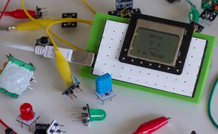 Les composants électroniques simplifiés de Thingz.