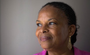 Christiane Taubira, le 11 juillet dans son bureau à Paris.