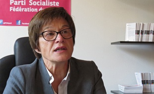 Martine Filleul, 1ère secrétaire de la fédération PS du Nord.