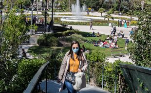 Au jardin des Plantes, à Toulouse, le 3 avril 2021.