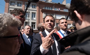 Emmanuel Macron était en déplacement à Saint-Dié-des-Vosges ce mercredi. Illustration