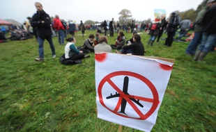 NOTRE DAME DES LANDES, le 17/11/2012 Manifestation contre le projet d aeroport Notre dame des landes
