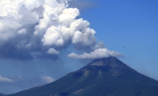Illustration d'un volcan au Nicaragua.