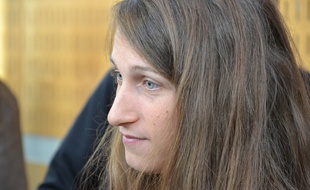 Camille Halut, observatrice de la Ligue des droits de l'homme, était jugée ce mardi matin à Montpellier