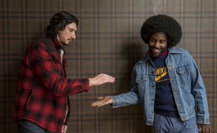 Adam Driver et John David Washington dans BlacKkKlansman - J'ai infiltré le Ku Klux Klan de Spike Lee