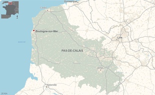 La ville de Boulogne-sur-Mer, dans le Pas-de-Calais.