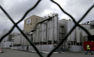 L'usine Lactalis de Craon (Mayenne).