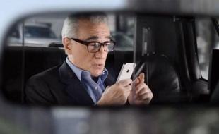 Martin Scorsese dans un spot publicitaire Apple.