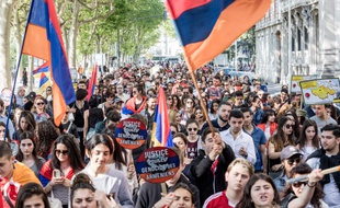 La communauté arménienne française est très active sur la question du génocide.