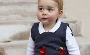 Baby George en Trotters en décembre 2014