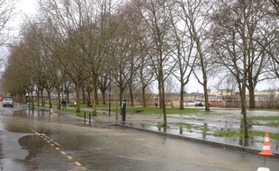 Vendredi et samedi la Garonne est sortie de son lit, débordant sur les berges de la rive droite.
